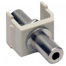 Hubbell Wiring Device-Kellems SF35FFOW - SNAP-FIT, KEYSTONE,3.5MM STEREO,F/F,OW