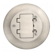 Hubbell Wiring Device-Kellems SFA3926 - COMBO CVR/FLNG, RND, ALU, RECT FLAP