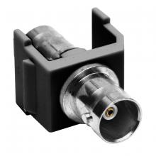 Hubbell Wiring Device-Kellems SFBBK - SNAP-FIT, BNC,F/F,75 OHM,BK