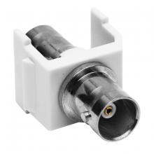 Hubbell Wiring Device-Kellems SFBW - SNAP-FIT, BNC,F/F,75 OHM,WH