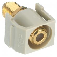 Hubbell Wiring Device-Kellems SFGRFEI - SNAP-FIT, F CONN,RECESSED,EI