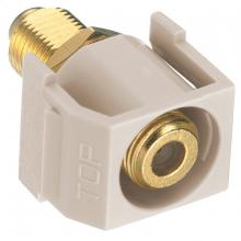 Hubbell Wiring Device-Kellems SFGRFLA - SNAP-FIT, F CONN,RECESSED,LA