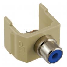 Hubbell Wiring Device-Kellems SFRCBEI - SNAP-FIT, BL RCA,SOLDER,EI HOUSING