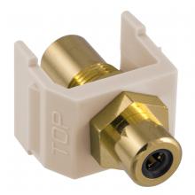 Hubbell Wiring Device-Kellems SFRCBKFFLA - SNAP-FIT, BK RCA/RCA,LA HOUSING