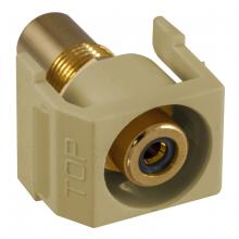 Hubbell Wiring Device-Kellems SFRCBKREI - SNAP-FIT, BK,RCA/RCA,RECESSED,EI