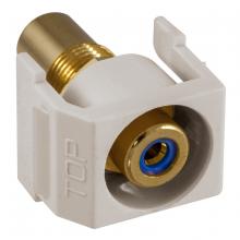 Hubbell Wiring Device-Kellems SFRCBROW - SNAP-FIT, BL,RCA/RCA,RECESSED,OW