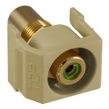 Hubbell Wiring Device-Kellems SFRCGNREI - SNAP-FIT, GN RCA/RCA,RECESSED,EI