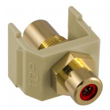 Hubbell Wiring Device-Kellems SFRCRFFEI - SNAP-FIT, RD RCA/RCA,EI HOUSING