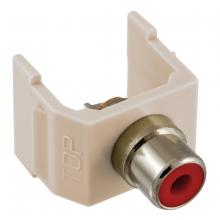 Hubbell Wiring Device-Kellems SFRCRLA - SNAP-FIT, RD RCA,SOLDER,LA HOUSING
