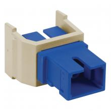 Hubbell Wiring Device-Kellems SFSCSOREI - FIBER, SNAP-FIT,SC SMPLX,ZIRC,OR,EI