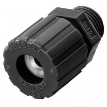 Hubbell Wiring Device-Kellems SHC2022CR - CORDCONN, STR ML, .25-.38", 1/2", NYL,BK
