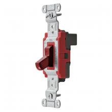 Hubbell Wiring Device-Kellems SNAP1223RNA - SWITCH,SNAPCONN,3W,20A120/277V,RD,NA