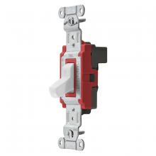 Hubbell Wiring Device-Kellems SNAP1223WNA - SWITCH,SNAPCONN,3W,20A120/277V,WH,NA