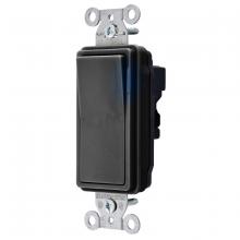 Hubbell Wiring Device-Kellems SNAP2101ILBKNA - SWITCH,SNAP,DECSP,IL,15A120/277,BK,NA