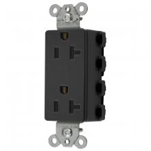 Hubbell Wiring Device-Kellems SNAP2162BKA - SNAP2CONNECT 20A/125V DECO,BLACK