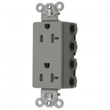 Hubbell Wiring Device-Kellems SNAP2162GYTRA - SNAPCONNECT DECO 20A/125V TR GR