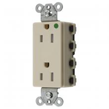Hubbell Wiring Device-Kellems SNAP2172ITRA - SNAPCONNECT DECO HG 15A/125V TR RED