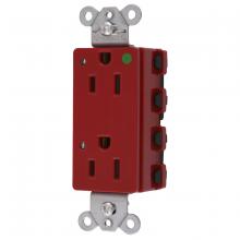 Hubbell Wiring Device-Kellems SNAP2172RL - SNAP2CONNECT2 DECO HG 15A/125V LED RD