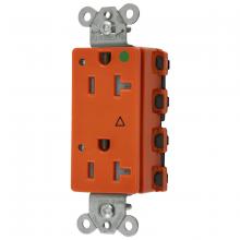 Hubbell Wiring Device-Kellems SNAP2182IGLTRA - SNAPCONNECT DECO HG 20A/125V IG LED TR O