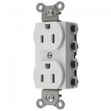 Hubbell Wiring Device-Kellems SNAP5262WNA - SNAP2CONNECT DPLX 15A/125V US WH