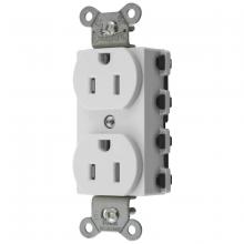 Hubbell Wiring Device-Kellems SNAP5262WTRA - S-CONNECT DUP 15A/125V TR WH,ST2
