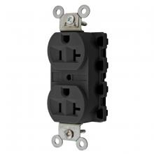 Hubbell Wiring Device-Kellems SNAP5362BKA - SNAP2CONNECT 20A/125V DPLX, BLACK