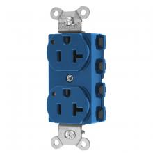 Hubbell Wiring Device-Kellems SNAP5362BLL - SNAP2CONNECT DPLX 20A/125V LED BL