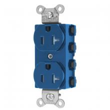 Hubbell Wiring Device-Kellems SNAP5362BLTRA - S-CONNECT DUP 20A/125V TR BL