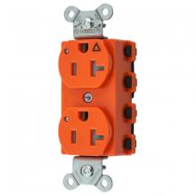 Hubbell Wiring Device-Kellems SNAP5362IGLTRA - S-CONNECT DUP 20A/125V IG LED TR OR,ST2