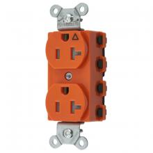 Hubbell Wiring Device-Kellems SNAP5362IGTRA - S-CONNECT DUP 20A/125V IG TR OR,ST2