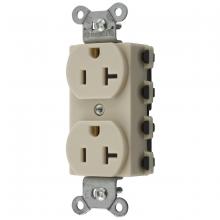 Hubbell Wiring Device-Kellems SNAP5362INA - SNAP2CONNECT DPLX 20A/125V US IV