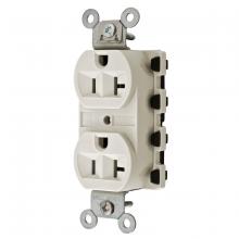 Hubbell Wiring Device-Kellems SNAP5362LAA - SNAP2CONNECT 20A/125V DPLX, LT ALMOND