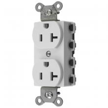 Hubbell Wiring Device-Kellems SNAP5362WNA - SNAP2CONNECT DPLX 20A/125V US WH