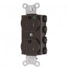 Hubbell Wiring Device-Kellems SNAP8200TRA - S-CONNECT DUP HG 15A/125V TR BR