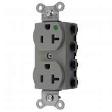 Hubbell Wiring Device-Kellems SNAP8300GYNA - SNAP2CONNECT DPLX HG 20A/125V US GY