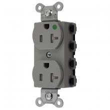 Hubbell Wiring Device-Kellems SNAP8300GYTRA - S-CONNECT DUP HG 20A/125V TR GY
