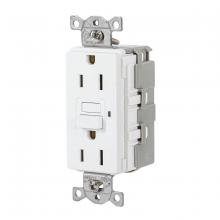 Hubbell Wiring Device-Kellems SNAPGF15W - 15A 125VAC COMM  SNAP GFR WHITE