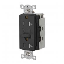 Hubbell Wiring Device-Kellems SNAPGFTW20BLK - 20A 125VAC COMM TRWR SNAP GFR BLACK