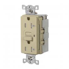 Hubbell Wiring Device-Kellems SNAPGFTW20I - 20A 125VAC COMM TRWR SNAP GFR IVORY