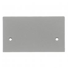 Hubbell Wiring Device-Kellems SS2309BGYA - PEDESTAL FACE PLT, BLANK, GY