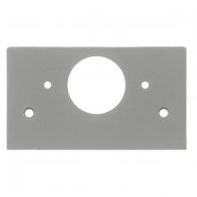 Hubbell Wiring Device-Kellems SS2309SGYA - PEDESTAL FACE PLT, 1.40" KO, GY