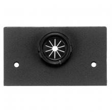 Hubbell Wiring Device-Kellems SS2309TBKA - PEDESTAL FACE PLT, BUSHD 1" KO, BK