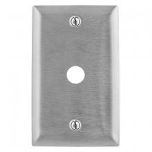 Hubbell Wiring Device-Kellems SS739 - WALLPLATE, 1-G, .53", SS