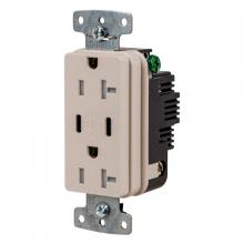 Hubbell Wiring Device-Kellems USB20CLA - RCPT DUP 20A125V 3.1A5V USB PORT C LA