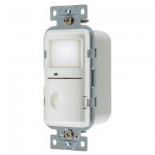 Hubbell Wiring Device-Kellems WS1000NW - OCC SENSOR,PIR,120V 500W,NIGHT LIGHT,WH