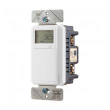 Hubbell Wiring Device-Kellems WSTA120 - WALL SW PROG TIMER ASTRO, 120V, W,LA,GY