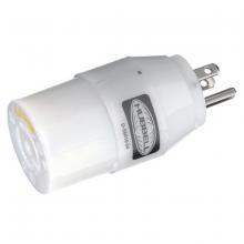 Hubbell Wiring Device-Kellems HBL21CM28 - MARINE ADAP NEMA 5-15P TO NEMA L5-20R