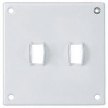 Hubbell Wiring Device-Kellems SWP2 - SEC WALLPLATE, 2-G, TOG, WH