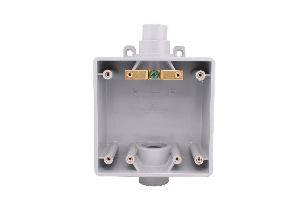 PVC FSC DBL GANG BOX KRALOY
