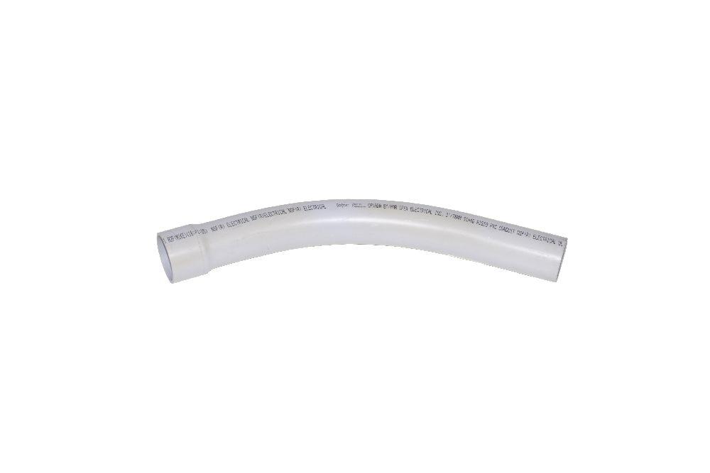 2 1/2&#34;x45Dx24R PVC SWEEP SPxBE SCH40 SCEPTER
